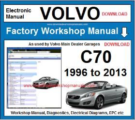 Volvo c70 workshop service repair manual